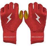 Original Series Long Cuff Batting Gloves - Red