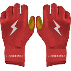 Original Series Long Cuff Batting Gloves - Red