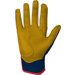 Patriot Series Short Cuff Batting Gloves - Fourth of July