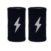 Premium Pro 4" Wristbands (2-Pack) - Black