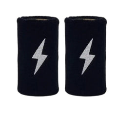 Premium Pro 4" Wristbands (2-Pack) - Black