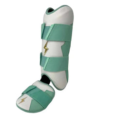 King of JUCO Creator Series Leg Guard - White/Mint