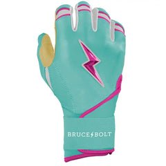 Personalized Fernando Tatis Jr. Signature Series Long Cuff Batting Gloves - Mint/Pink