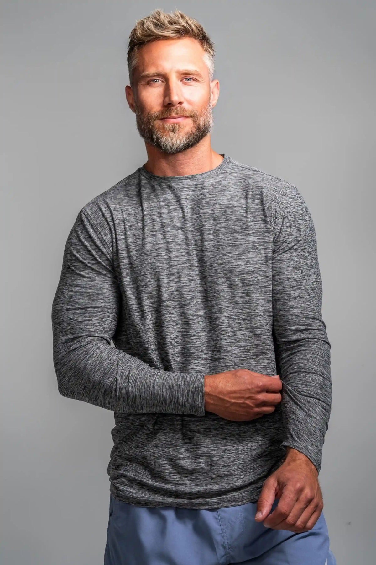 SuperSoft Long Sleeve Shirt - Grey