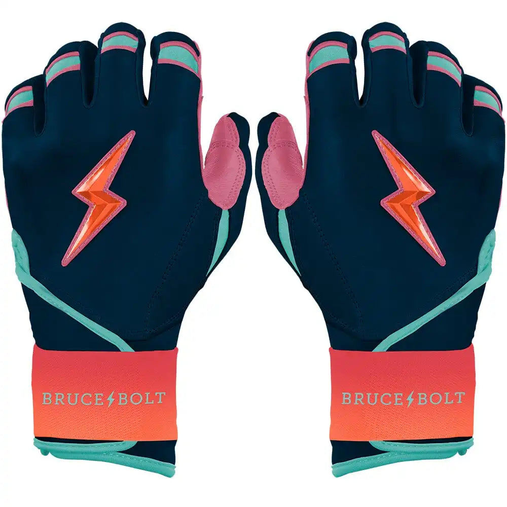 Bear Series Long Cuff Batting Gloves - Sunset