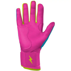 Bear Series Long Cuff Batting Gloves - Caribbean Blue