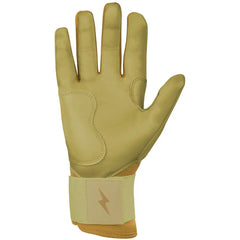 Gold Series Long Cuff Batting Gloves - Gold