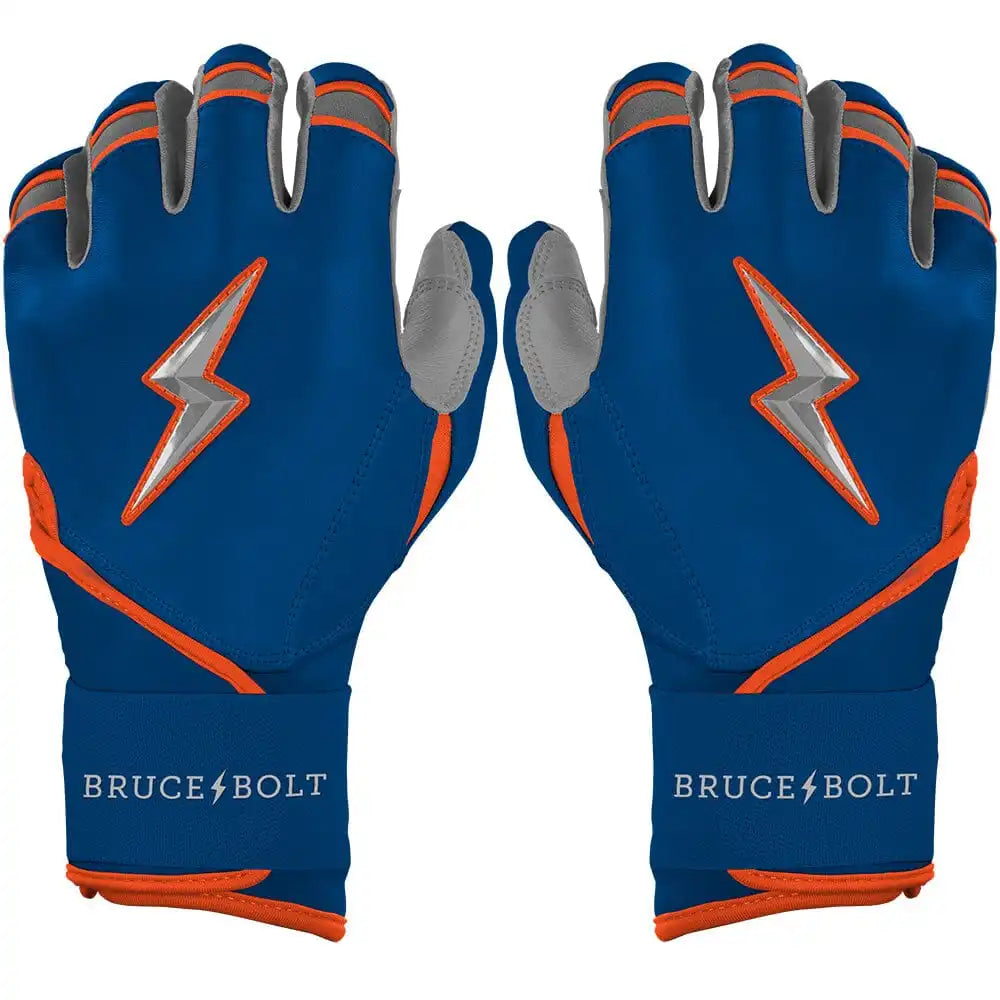 Brandon Nimmo Signature Series Long Cuff Batting Gloves - Blue