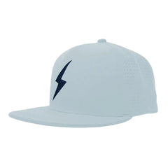 SMART FIT Performance BOLT Game Hat - Ice Blue/Navy Bolt