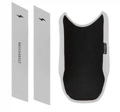 Chrome Series 9" Elbow Guard - White