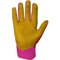 Harrison Bader Signature Series Short Cuff Batting Gloves - Pink