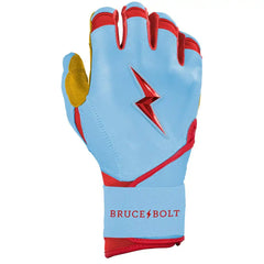Harrison Bader Signature Series Long Cuff Batting Gloves - Baby Blue
