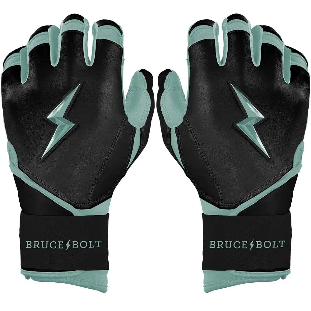 Harrison Bader Signature Series Long Cuff Batting Gloves - Black