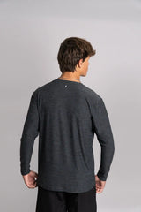SuperSoft "BRUCE BOLT" Long Sleeve Shirt - Charcoal