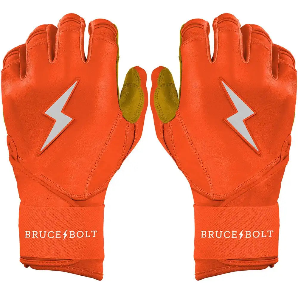Original Series Long Cuff Batting Gloves - Orange