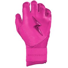 Max Clark Signature Series Long Cuff Batting Gloves - Pink