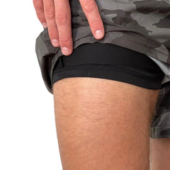 Performance 5" Short w/ Liner - Camo Green