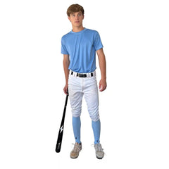 Compression Xtra Long Leg Sleeves (2-Pack) - Baby Blue