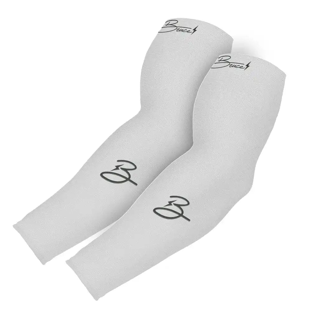 Golf Graduated Compression Sun Sleeves (2-Pack) - White