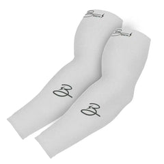 Golf Graduated Compression Sun Sleeves (2-Pack) - White