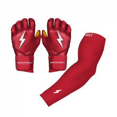 Graduated Compression Premium Arm Sleeve - Red