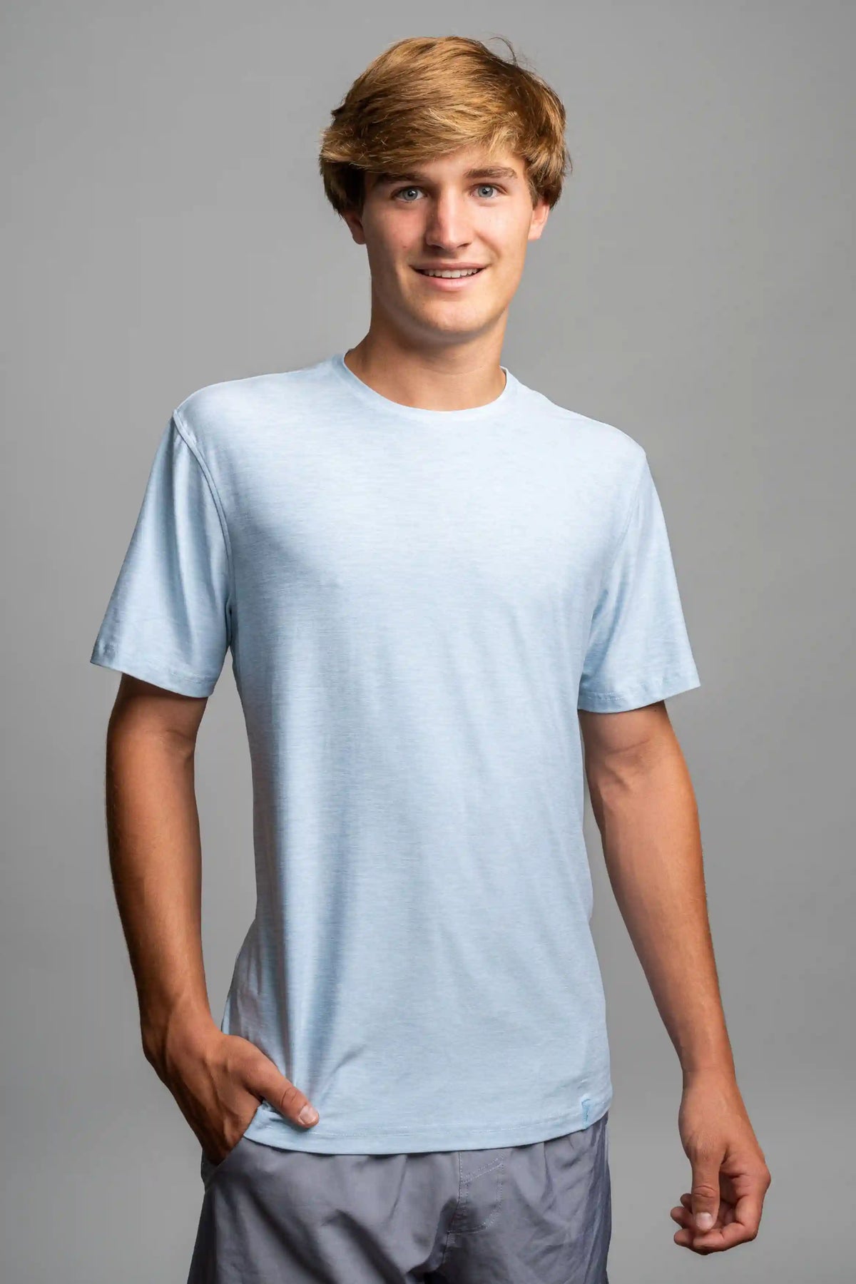SuperSoft Short Sleeve Shirt - Baby Blue
