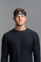 Performance Wide Headband - Black