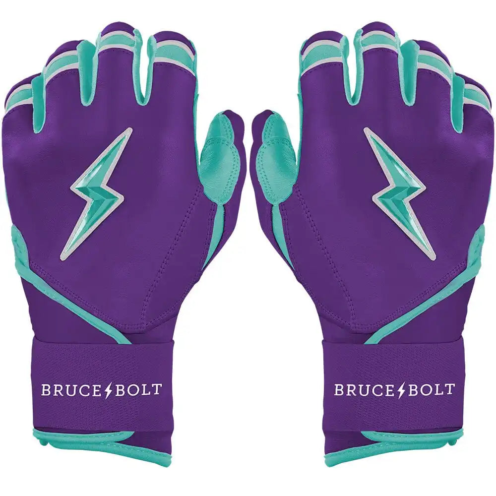 Ketel Marte Signature Series Long Cuff Batting Gloves - Purple