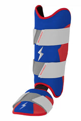 Bear Series Leg Guard - Red, White & Blue