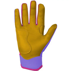 Harrison Bader Signature Series Short Cuff Batting Gloves - Lavender