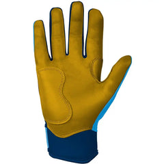 Bear Series Short Cuff Batting Gloves - Carolina Blue