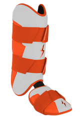 Chrome Series Leg Guard - Orange