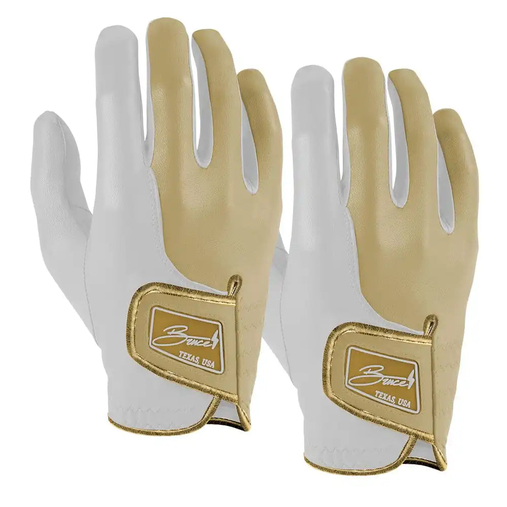 Gabby Golf Girl Creator Series Golf Gloves (On Right, 2-Pack) - Gold