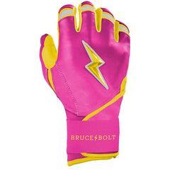 Dexter McCleon Jr. Signature Series Long Cuff Batting Gloves - Pink Lemonade