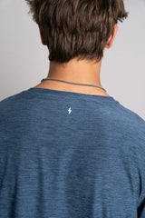 SuperSoft "BRUCE BOLT" Long Sleeve Shirt - Navy