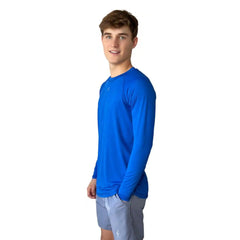 Performance Long Sleeve Shirt - Royal Blue