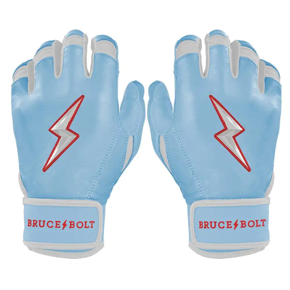 Ian Happ Signature Series Short Cuff Batting Gloves - Baby Blue