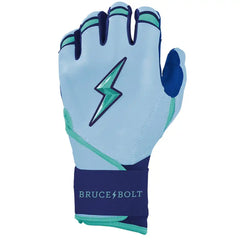 Bear Series Long Cuff Batting Gloves - Tidal Blue