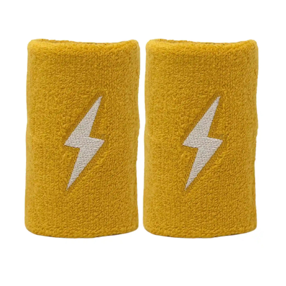 Premium Pro 4" Wristbands (2-Pack) - Yellow