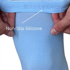 Compression Xtra Long Leg Sleeves (2-Pack) - Baby Blue