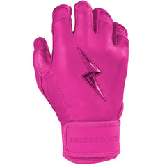 Max Clark Signature Series Short Cuff Batting Gloves - Pink