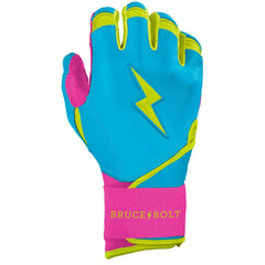 Bear Series Long Cuff Batting Gloves - Caribbean Blue