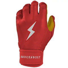 Original Series Short Cuff Batting Gloves - Red