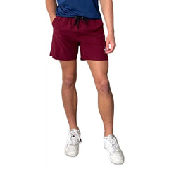 Performance 5" Short w/ Liner - Maroon