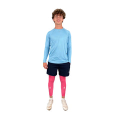 Compression Xtra Long Leg Sleeves (2-Pack) - Dusty Pink