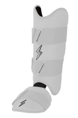 Chrome Series Leg Guard - White