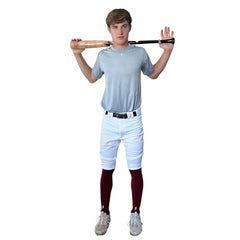 Compression Xtra Long Leg Sleeves (2-Pack) - Maroon