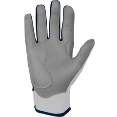 Chrome Series Short Cuff Batting Gloves - Navy