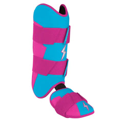 Harrison Bader Signature Series Leg Guard - Blue/Pink