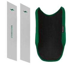 Chrome Series 9" Elbow Guard - Green
